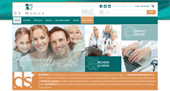 Desktop Screenshot of dsmedica.dsmedigroup.it