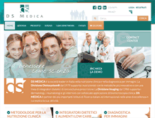 Tablet Screenshot of dsmedica.dsmedigroup.it